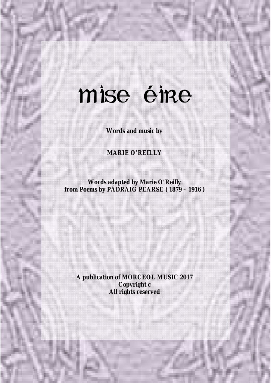 MISE ÉIRE SATB MISE ÉIRE SATB 4-Part scores gallery preview page 1