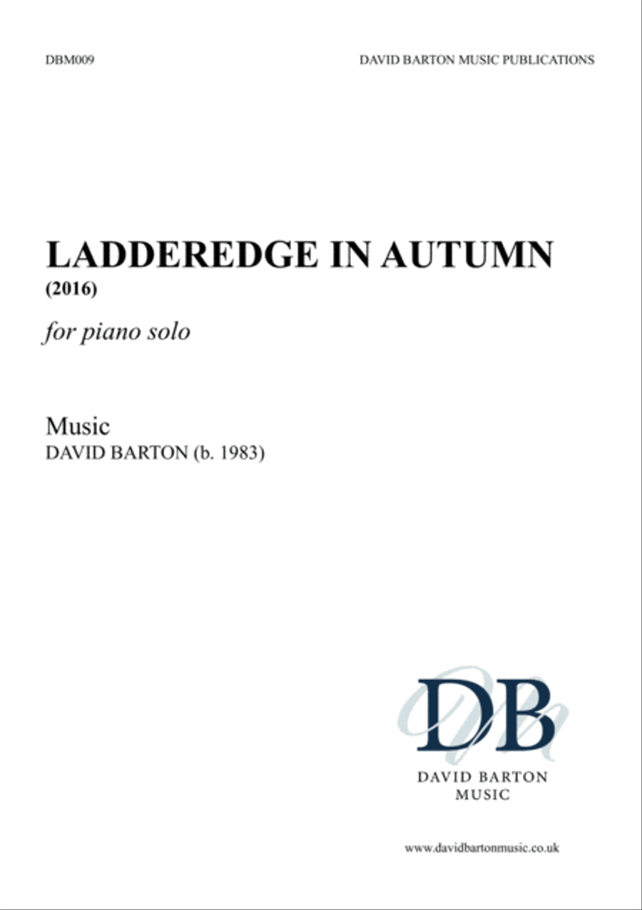Ladderedge in Autumn Piano Solo scores gallery preview page 1