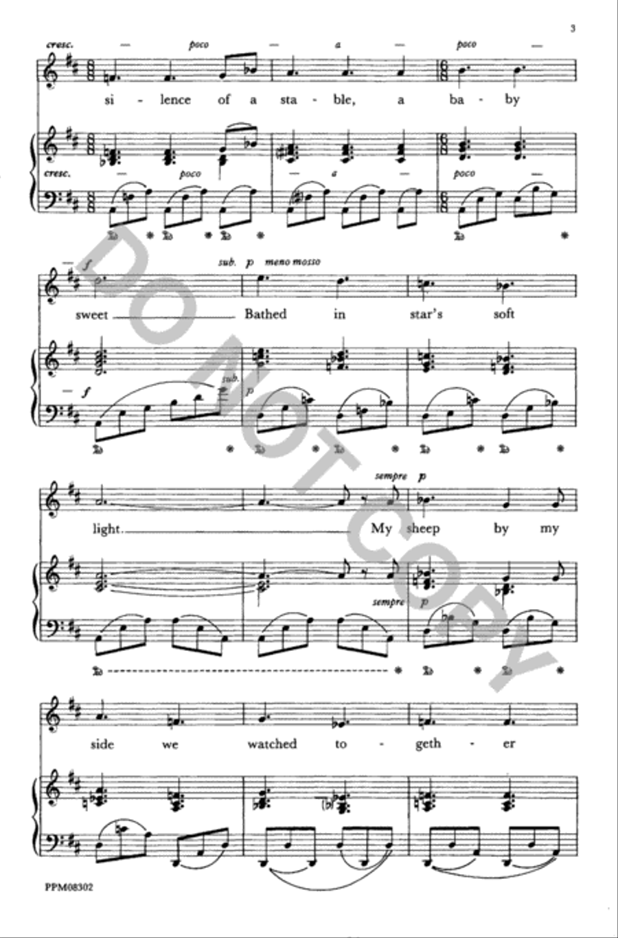 The Shepherd's Story The Shepherd's Story Unison Choir scores gallery preview page 4