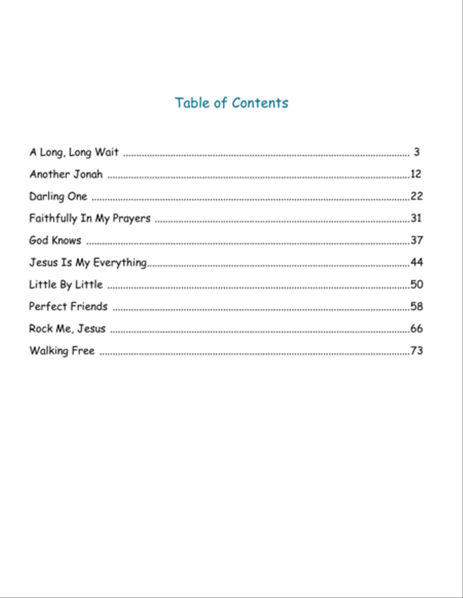 True Songs Songbook Volume 2 (low voice) Low Voice scores gallery preview page 2