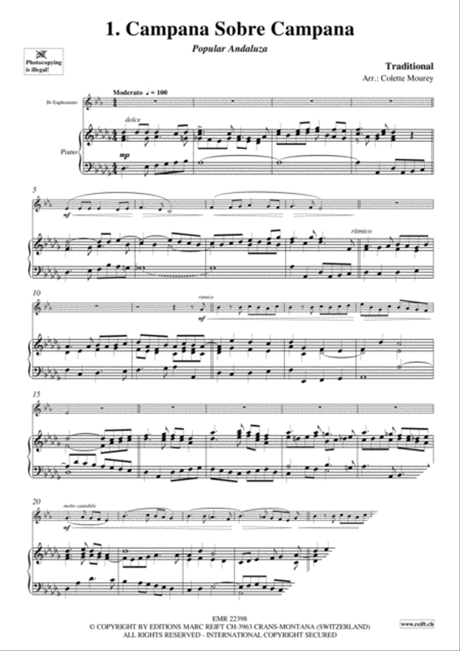 20 Greatest Christmas Hits Euphonium scores gallery preview page 3