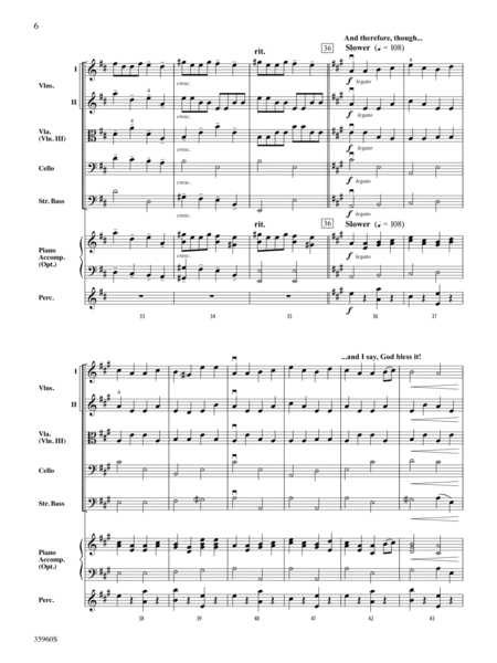 A Dickens Christmas Carol Suite: Score