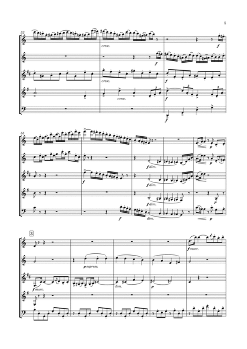 Klughardt - Wind Quintet, Op.79 image number null