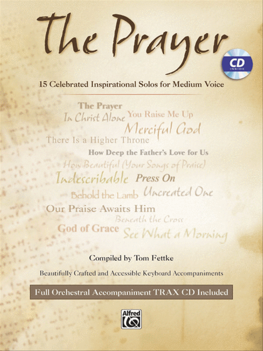 The Prayer The Prayer Voice scores gallery preview page 1