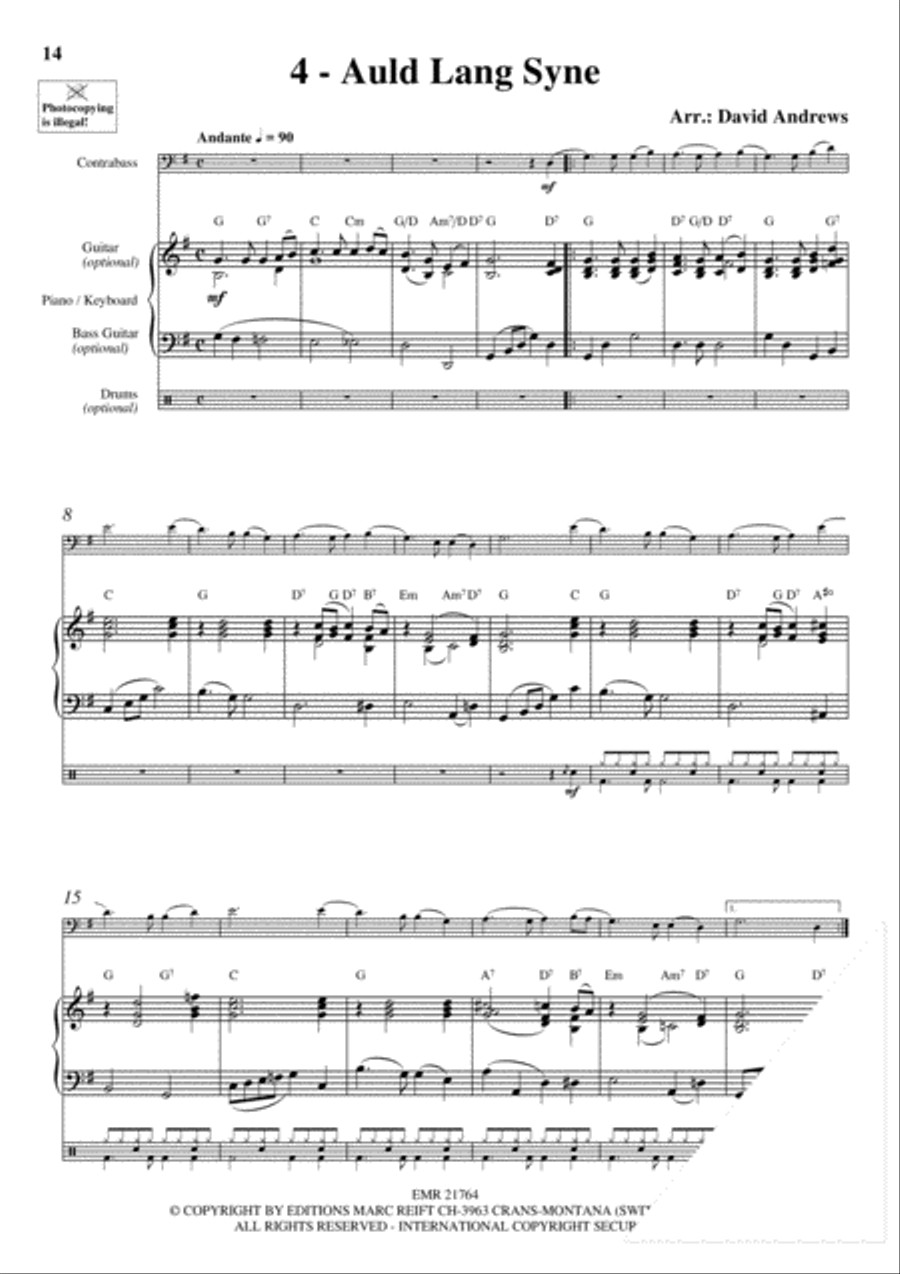 20 Celtic Hits Double Bass scores gallery preview page 6