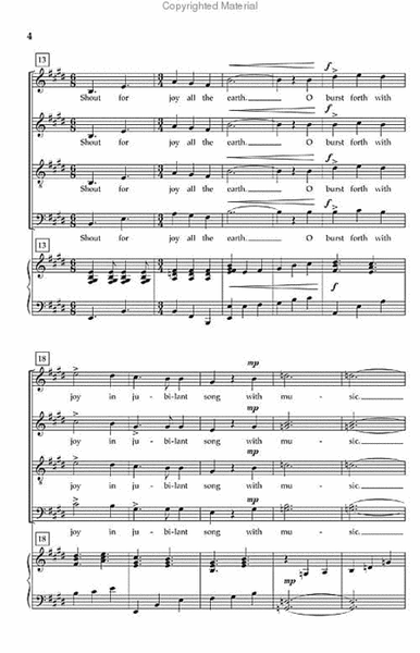 Shout for Joy! (SATB divisi) image number null
