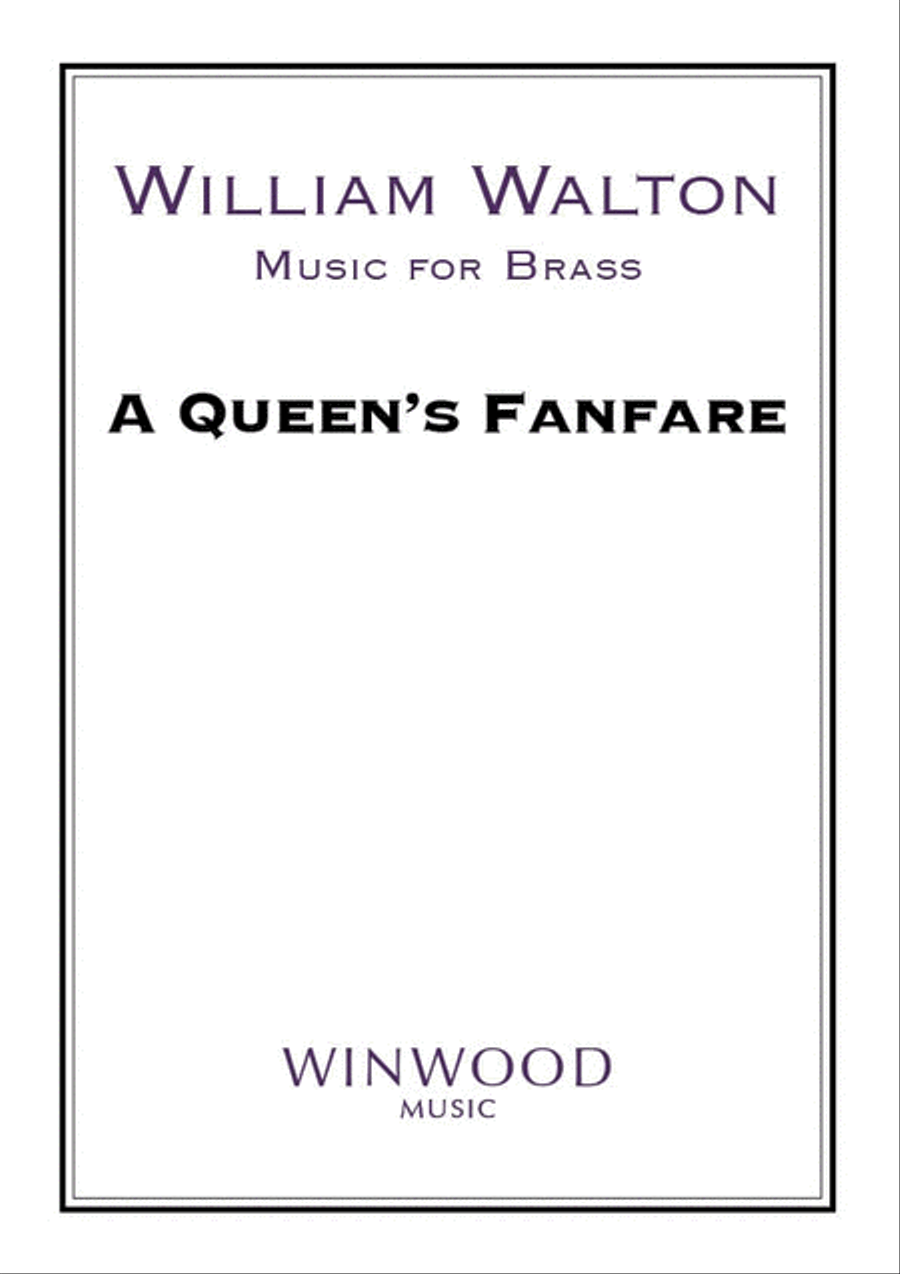 A Queen's Fanfare A Queen's Fanfare Brass Ensemble scores gallery preview page 1