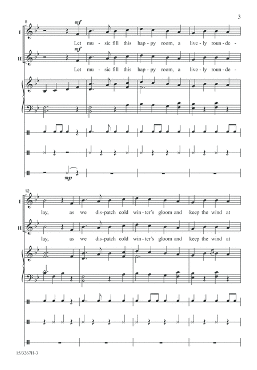 Be Glad This Festive Day 2-Part scores gallery preview page 3