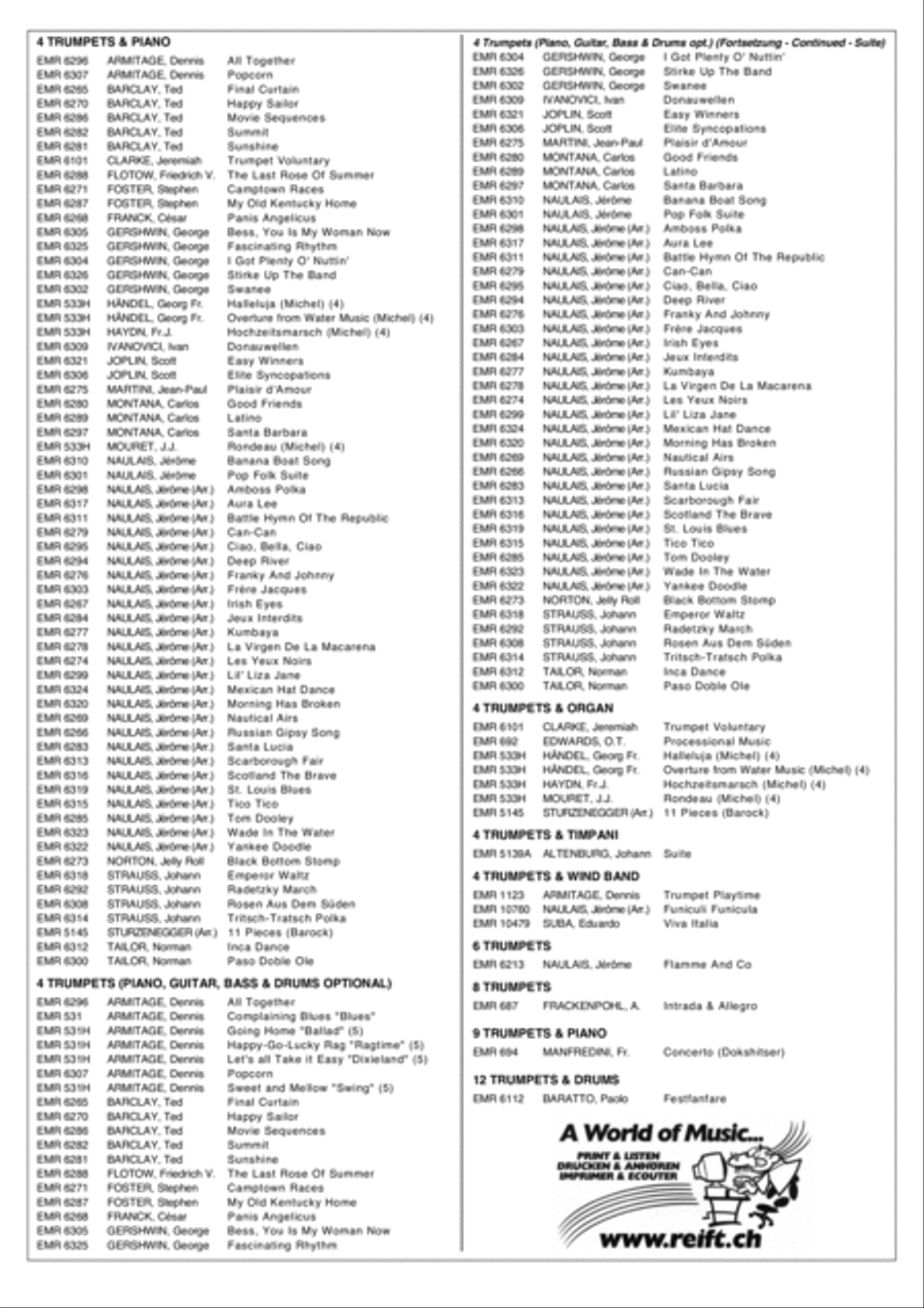Rockin' All Night Trumpet scores gallery preview page 6
