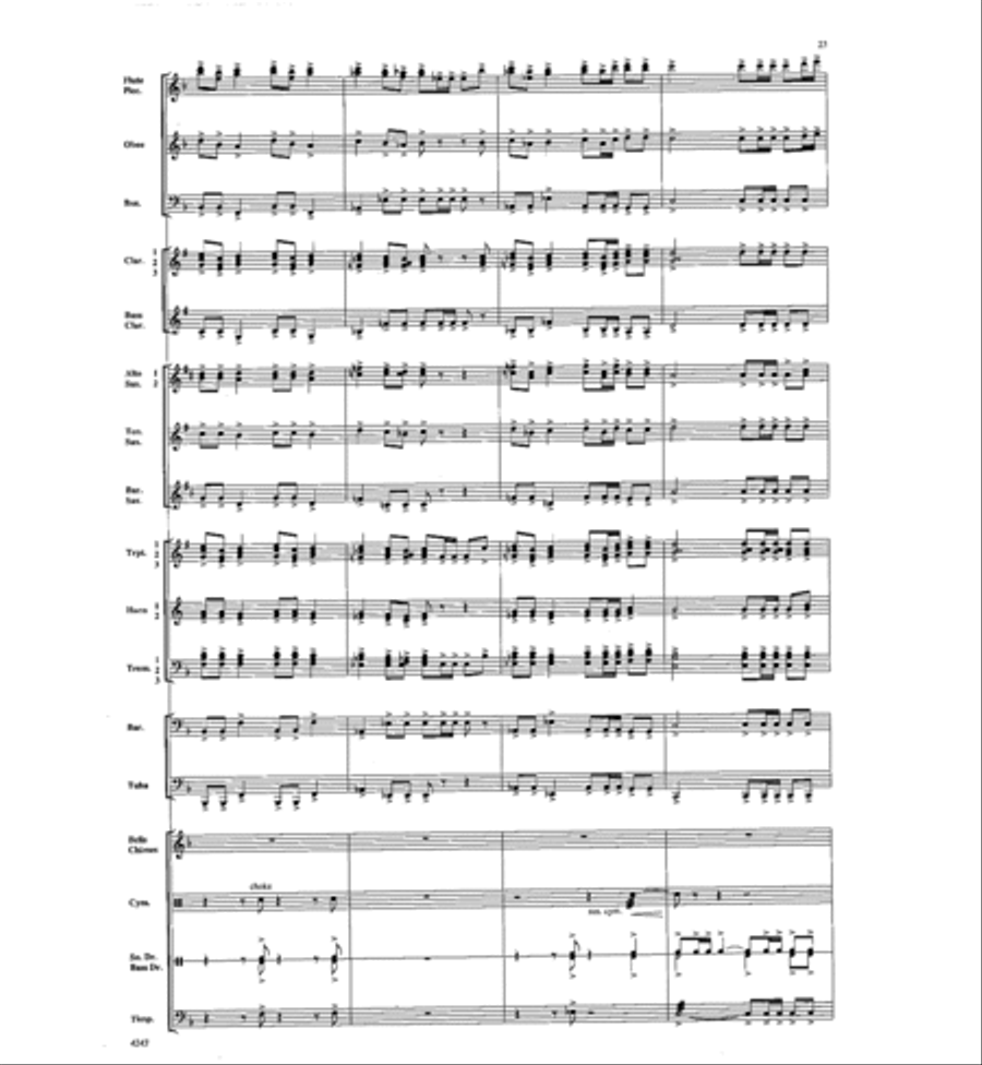 Encomium Concert Band scores gallery preview page 22