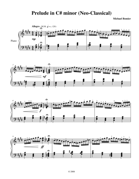 Prelude No.4 in C# minor from 24 Preludes image number null