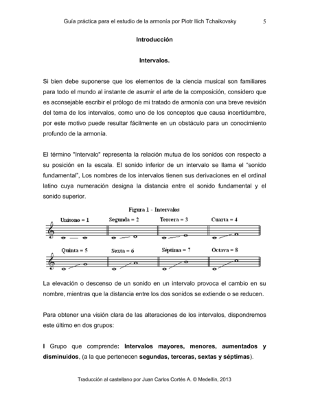 Guía práctica para el estudio de la armonía - Piotr Ilich Tchaikovsky