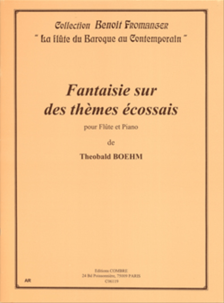 Fantaisie sur des themes ecossais Flute Solo scores gallery preview page 1