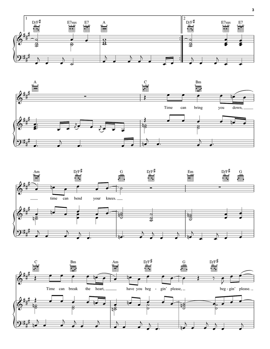 Tears In Heaven Tears In Heaven Acoustic Guitar scores gallery preview page 3