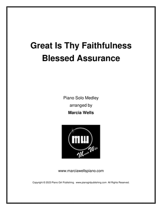 Book cover for Great Is Thy Faithfulness, Blessed Assurance