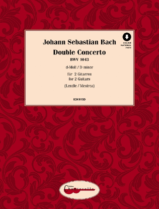 Book cover for Doppelkonzert D major BWV 1043