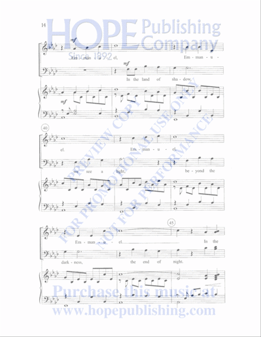 By Heaven's Light Choir scores gallery preview page 15