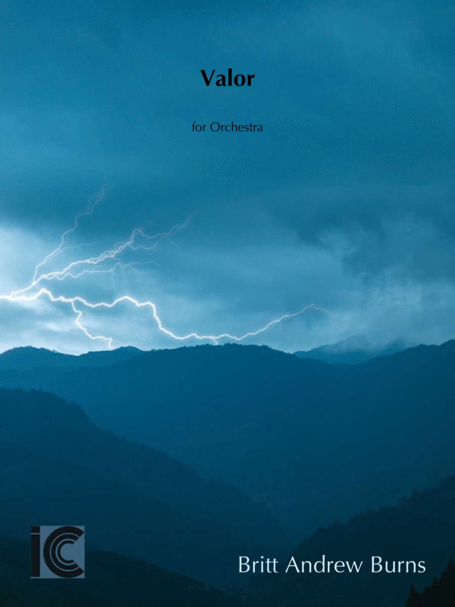 Valor - for Orchestra Full Orchestra scores gallery preview page 1
