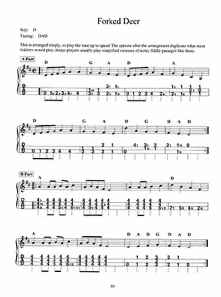American Fiddle Tunes for Mountain Dulcimer