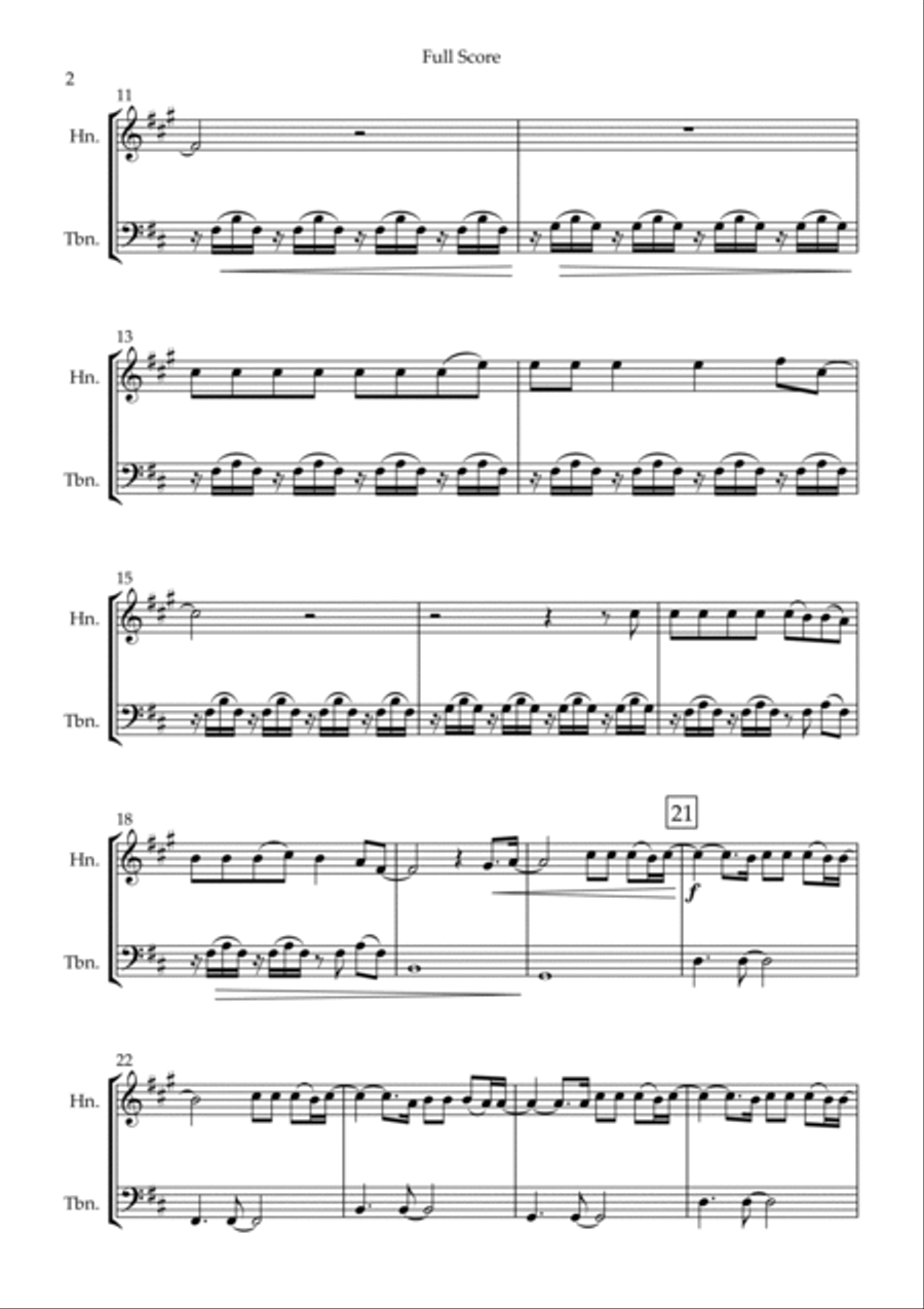 You Say Brass Duet scores gallery preview page 2