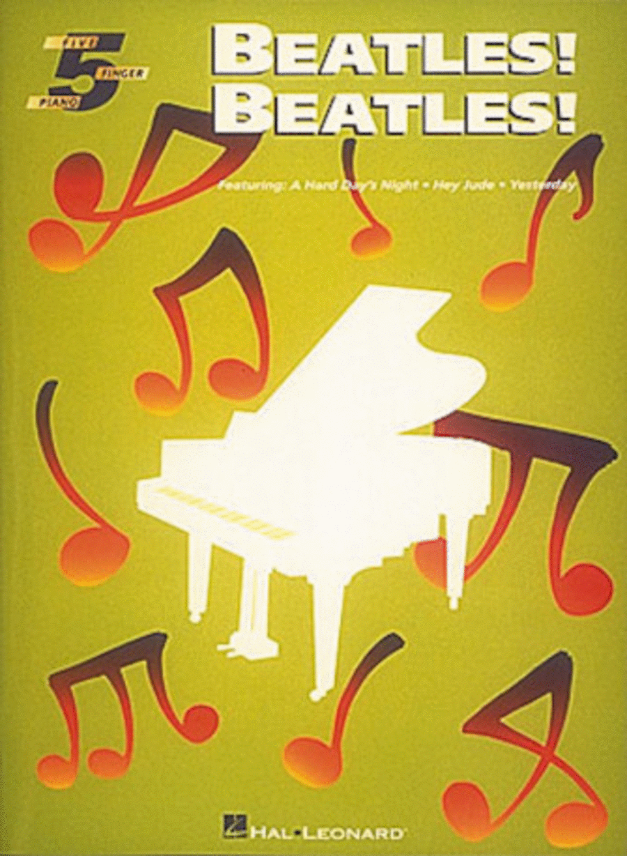 Beatles! Beatles! Beatles! Beatles! Easy Piano scores gallery preview page 1