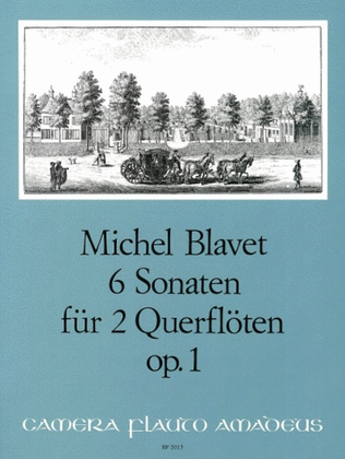 Book cover for 6 Sonatas op. 1