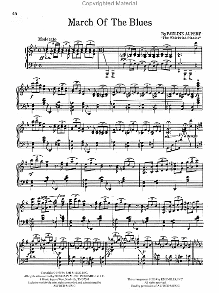 Novelty Masterpieces of the Gershwin Era -- The Music of Zez Confrey, Pauline Alpert and Rube Bloom Piano Solo scores gallery preview page 3