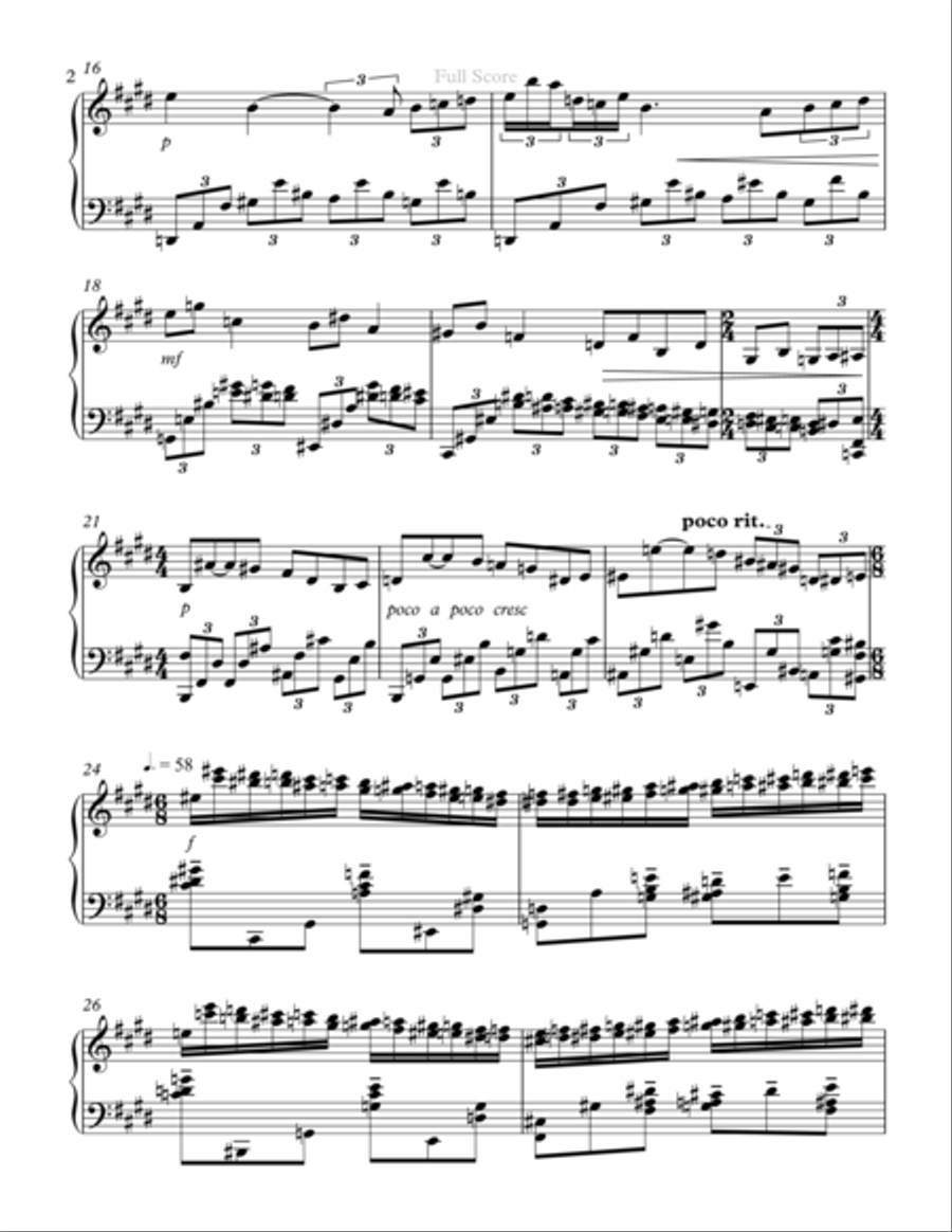 Fantasy Opus 79 Fantasy Opus 79 Piano Solo scores gallery preview page 4
