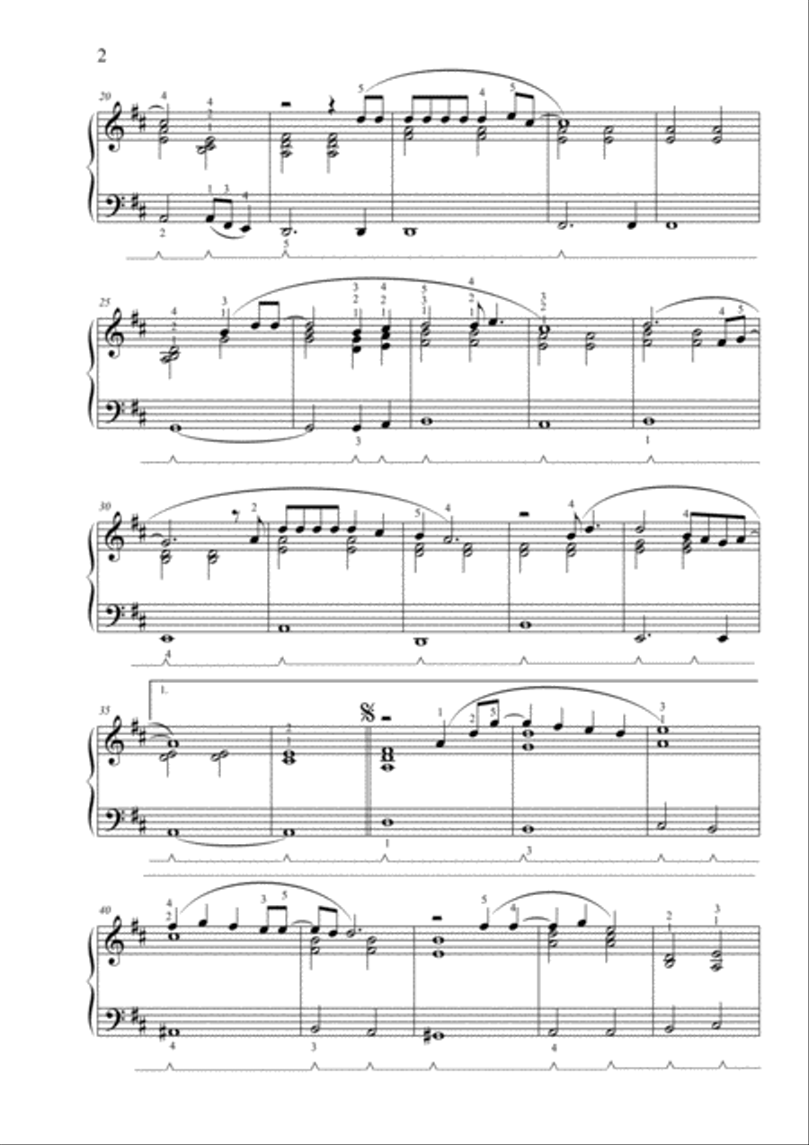 Hard To Say I'm Sorry Piano Solo scores gallery preview page 2