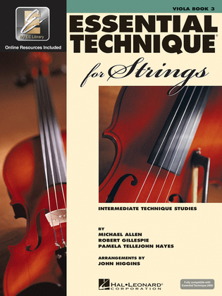 Book cover for Essential Technique for Strings with EEi