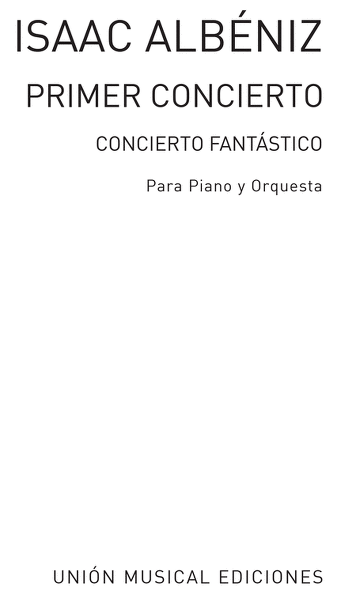 Concierto Fantastico Op.78 (Miniature Score)