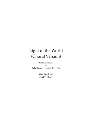 Light of The World (Choral SATB plus Piano Reduction)