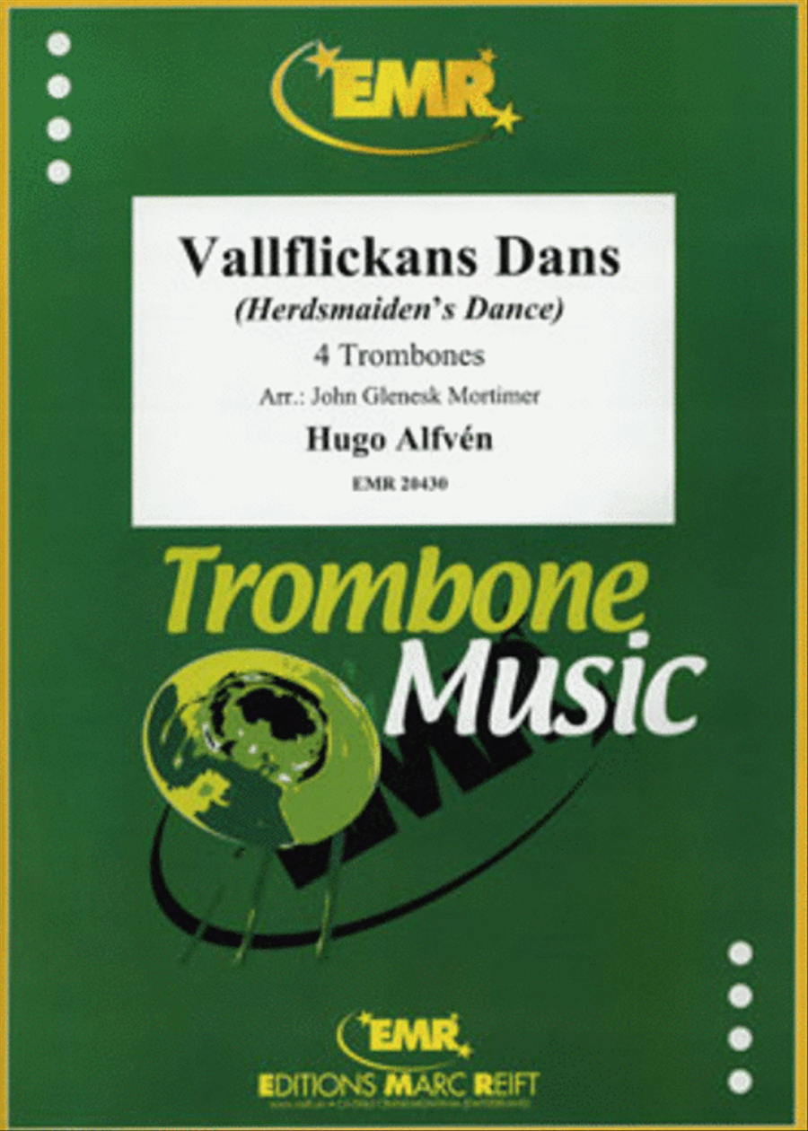 Vallflickans Dans Trombone Quartet scores gallery preview page 1