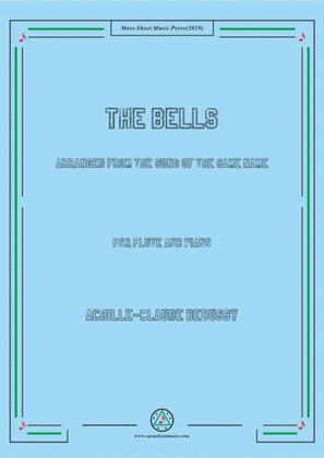 Book cover for Debussy-The Bells, for Flute and Piano