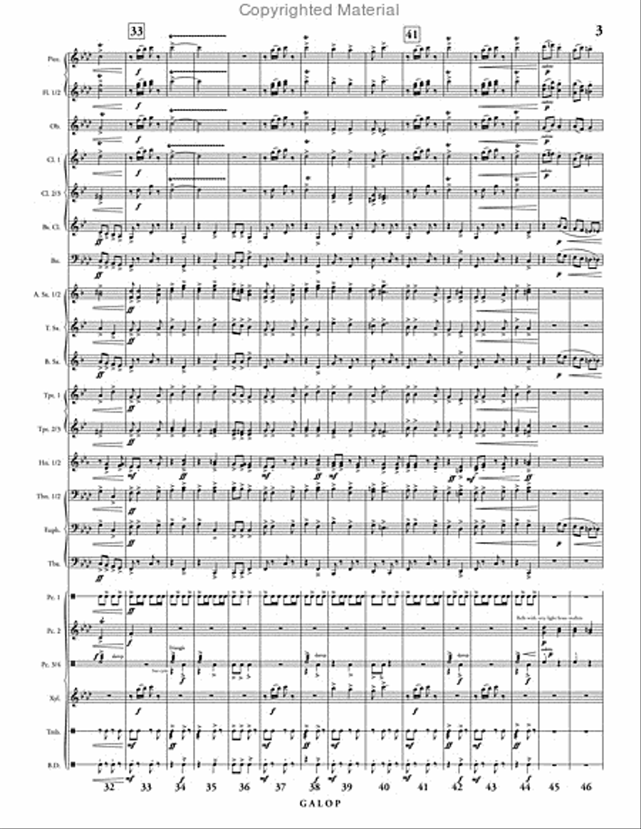 Galop Concert Band scores gallery preview page 4