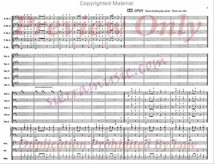The Peanut Vendor Jazz Ensemble scores gallery preview page 6