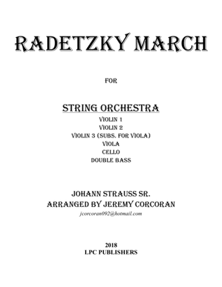 Radetzky March for String Orchestra