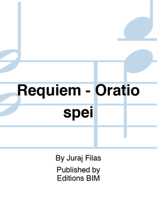 Requiem - Oratio spei