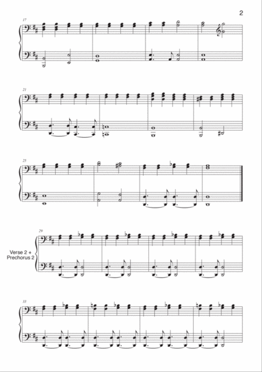 Strange Piano Solo scores gallery preview page 2