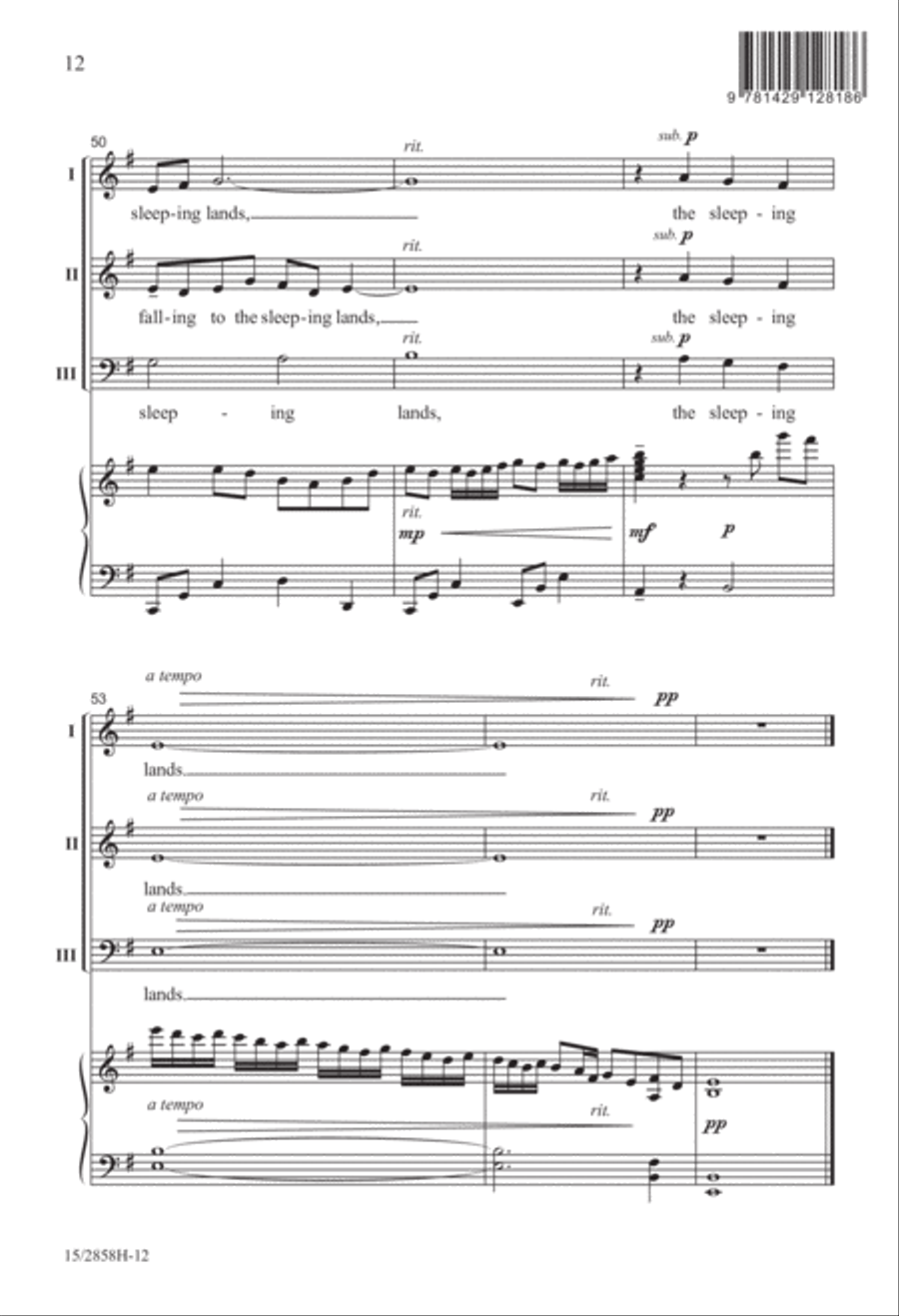 Winter's Waking Winter's Waking 3-Part scores gallery preview page 13