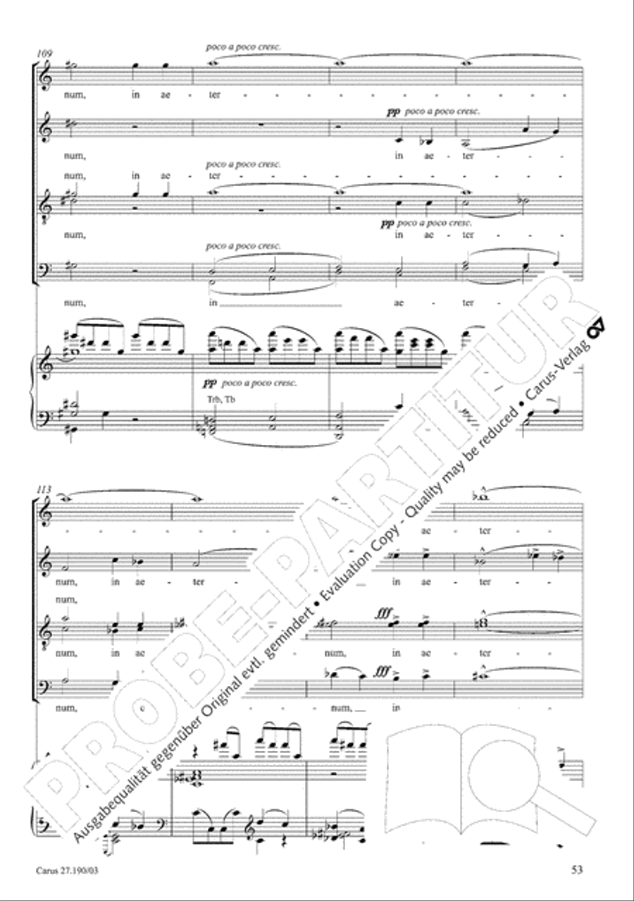 Te Deum 4-Part scores gallery preview page 54