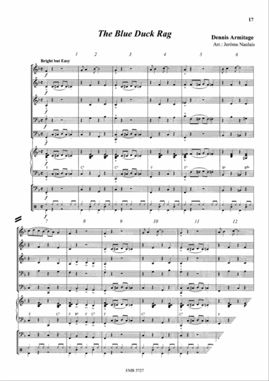 Ragtime Brass Band scores gallery preview page 5