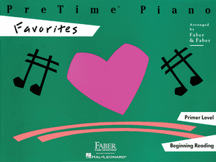 Book cover for PreTime® Piano Favorites