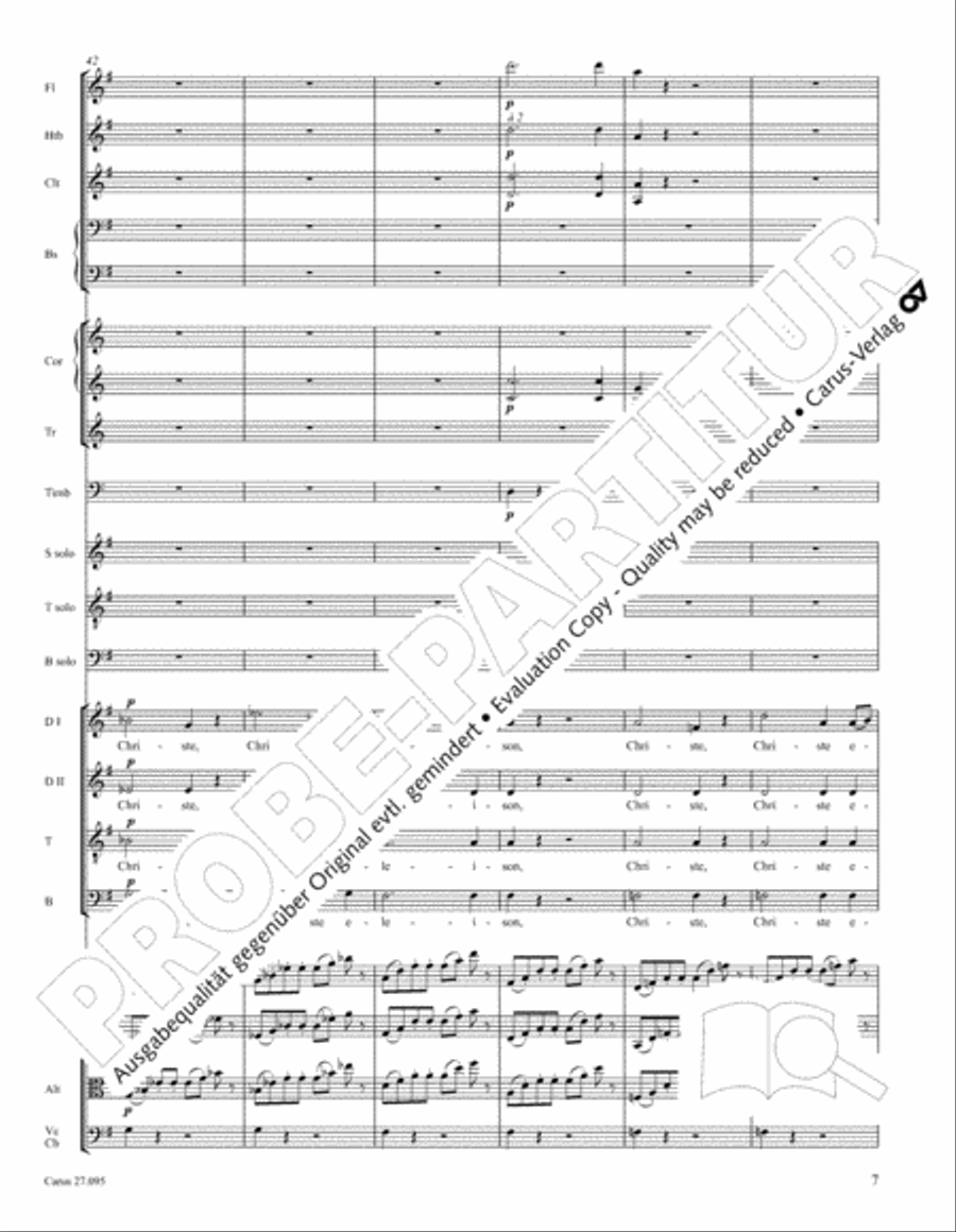 Messe solennelle de sainte Cecile STB scores gallery preview page 20