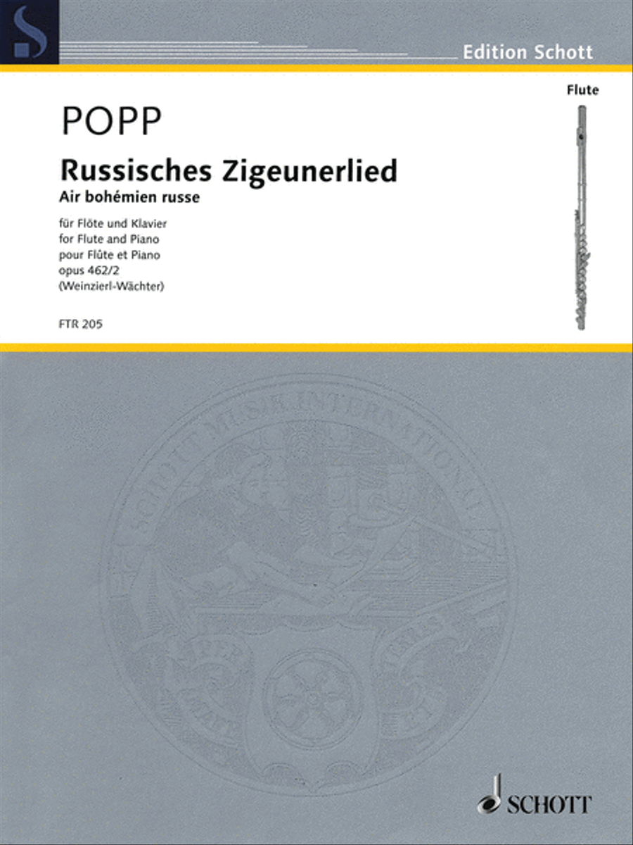 Russisches Zigeunerlied Russisches Zigeunerlied Flute Solo scores gallery preview page 1