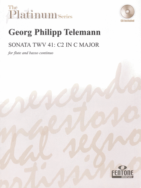 Telemann - Sonata TWV 41: C2 in C Major (Flute)