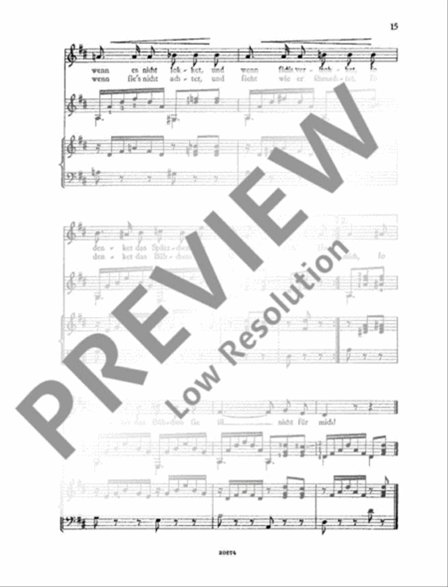 Lieder zur Laute Lieder zur Laute Voice Solo scores gallery preview page 18