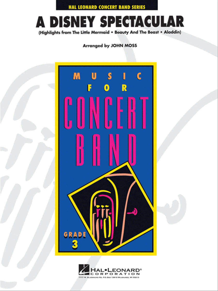 A Disney Spectacular Concert Band scores gallery preview page 1
