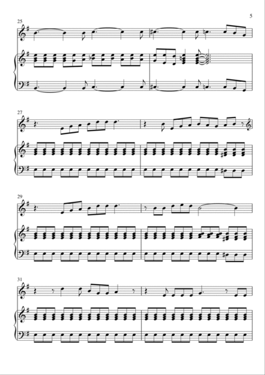 Feeling Good Feeling Good Small Ensemble scores gallery preview page 5