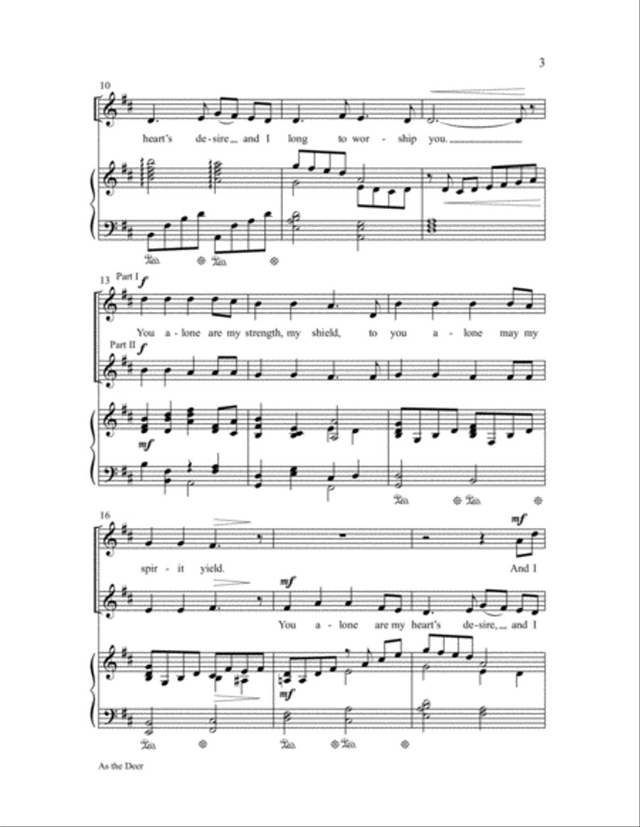 As the Deer 2-Part scores gallery preview page 3